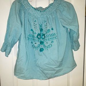 TJMAXX OFF SHOULDER TOP